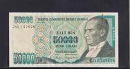 Türkei 50000 Lirasi -