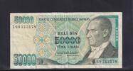Türkei 50000 Lirasi -