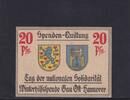 Deutsches Reich, Drittes Reich, 20 Pfennig Winterhilfspende Gau Ost-Hannover, -