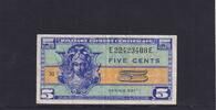 USA, Militärgeld 5 Cents Military Payment Certificate Serie: 521, -