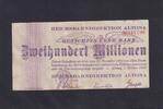 Weimarer Republik, Reichsbahn, 200 Millionen Mark Reichsbahndirektion Altona, -