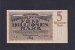 Weimarer Republik, Reichsbahn, 5 Billionen Mark -