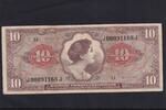 USA, Militärgeld 10 Dollars Serie: 641, -