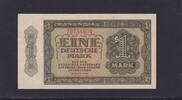 Deutschland, DDR, 1 Mark 1948 Ro.340d, DDR-2a,, KN 6 stellig 1 Buchstabe... 59,99 EUR  plus 7,00 EUR verzending