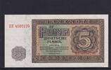 Deutschland, DDR, 5 Mark Ro.342d, DDR-4a, KN 7 stellig Serie: AH, Platten Nr.507/403, -