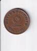 Deutsches Reich, Drittes Reich, 2 Reichspfennig mit Hakenkreuz, -