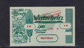 Deutschland, DDR, 5 Mark LPG-Geld, LPG Mellingen, -