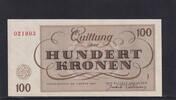Deutsches Reich, Drittes Reich, 100 Kronen Ghetto Theresienstadt, -