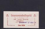 Deutschland, DDR, 10 MDN LPG-Geld, LPG Georgi Dimitroff Neuholland, mit Stempel , -