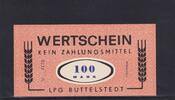 Deutschland, DDR, 100 Mark LPG-Geld, LPG Buttelstedt, -
