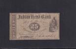 USA, Konföderierte Staaten, 25 Cents Nashua, Indian Head Bank, -