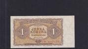 Tschechoslowakei, 1 Krone Serie: VN, -