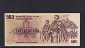 Tschechoslowakei, 500 Kronen -