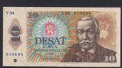 Tschechoslowakei, 10 Kronen -
