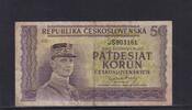 Tschechoslowakei, 50 Kronen -