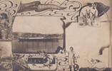 Deutsches Reich, Kaiserreich, Ansichtskarte zum Osterfest, Dampfer SS Cincinati, Hamburg Amerika Linie, -