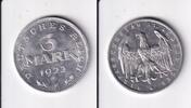 Weimarer Republik, 3 Mark mit Umschrift Verfassungstag, -