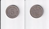 Deutsches Reich, Kaiserreich, 5 Pfennig großer Adler, -