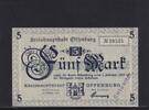 Weimarer Republik, Baden, 5 Mark Offenburg, Stadtrat, -