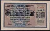 Bayern, 50000 Mark München, Bayerische Notenbank, -