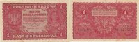 Polen 1 Marka 1.Serie 2 Buchstaben 4mm -