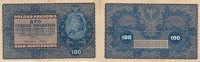 Polen 100 Marek 2 Buchstaben Serie 1 Buchstabe, Nr.vor KN -