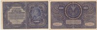 Polen 1000 Marek I Serie 1 Buchstabe -