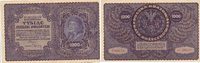 Polen 1000 Marek I Serie 2 Buchstaben -