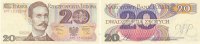Polen 20 Zlotych 2 Buchstaben vor KN -