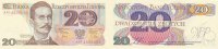 Polen 20 Zlotych 2 Buchstaben vor KN -
