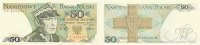 Polen 50 Zlotych 2 Buchstaben vor KN -