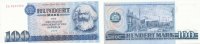 Deutschland, DDR, 100 Mark Ro.363b, Typensatz, Ersatznote, -