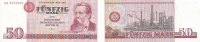 Deutschland DDR, 50 Mark 1971 Ro.360a Typensatz leicht gebraucht II+ 4,99 EUR  plus 7,00 EUR verzending