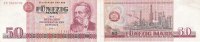Deutschland DDR, 50 Mark 1971 Ro.360d Computersatz Austauschnote Serie:Z... 4,99 EUR  plus 7,00 EUR verzending