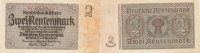 Deutsches Reich, 2 Rentenmark Ro.167a Reichsdruck KN 7 stellig, -
