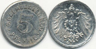 Deutsches Reich,Kaiserreich, 5 Pfennig Spielgeld, C.Balmberger NBG. -