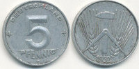 Deutschland,DDR, 5 Pfennig -
