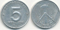 Deutschland,DDR, 5 Pfennig -