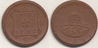 Deutsches Reich,Weimarer Republik, Medaille Böttgersteinzeug, Herrnhut, -