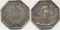 Frankreich, Jeton,Silber, Industrie, -