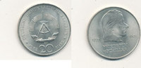 Deutschland,DDR, 20 Mark J.1537 Friedrich v.Schiller, -