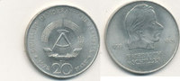 Deutschland,DDR, 20 Mark J.1537 Friedrich v.Schiller, -