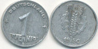 Deutschland,DDR, 1 Pfennig J.1501 -