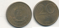 Deutschland,DDR, 20 Pfennig J.1511a ohne Mz. -