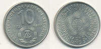 Deutschland,DDR, 10 Mark Weltfestspiele, -