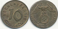 Deutsches Reich, Drittes Reich, Spielgeld,10 Rechenpfennig, Kinderspielgeld, -