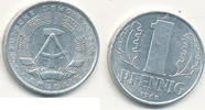 Deutschland,DDR, 1Pfennig -