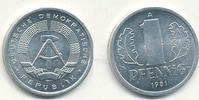 Deutschland,DDR, 1 Pfennig -