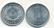 Deutschland,DDR, 1 Pfennig -