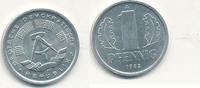 Deutschland,DDR, 1 Pfennig -